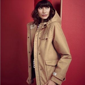 Joules Coast Waterproof Jacket in “Corn”